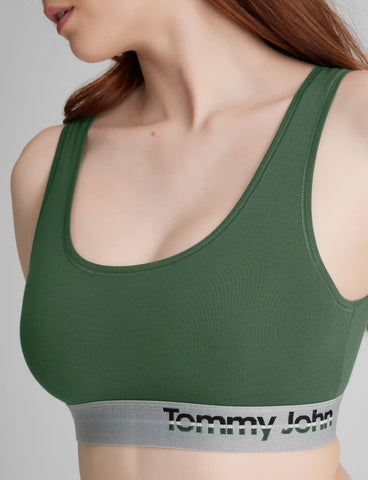 Cool Cotton Scoop Bralette