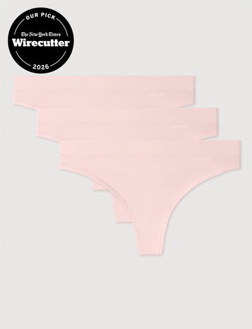 Women's Second Skin Thong (3-Pack)